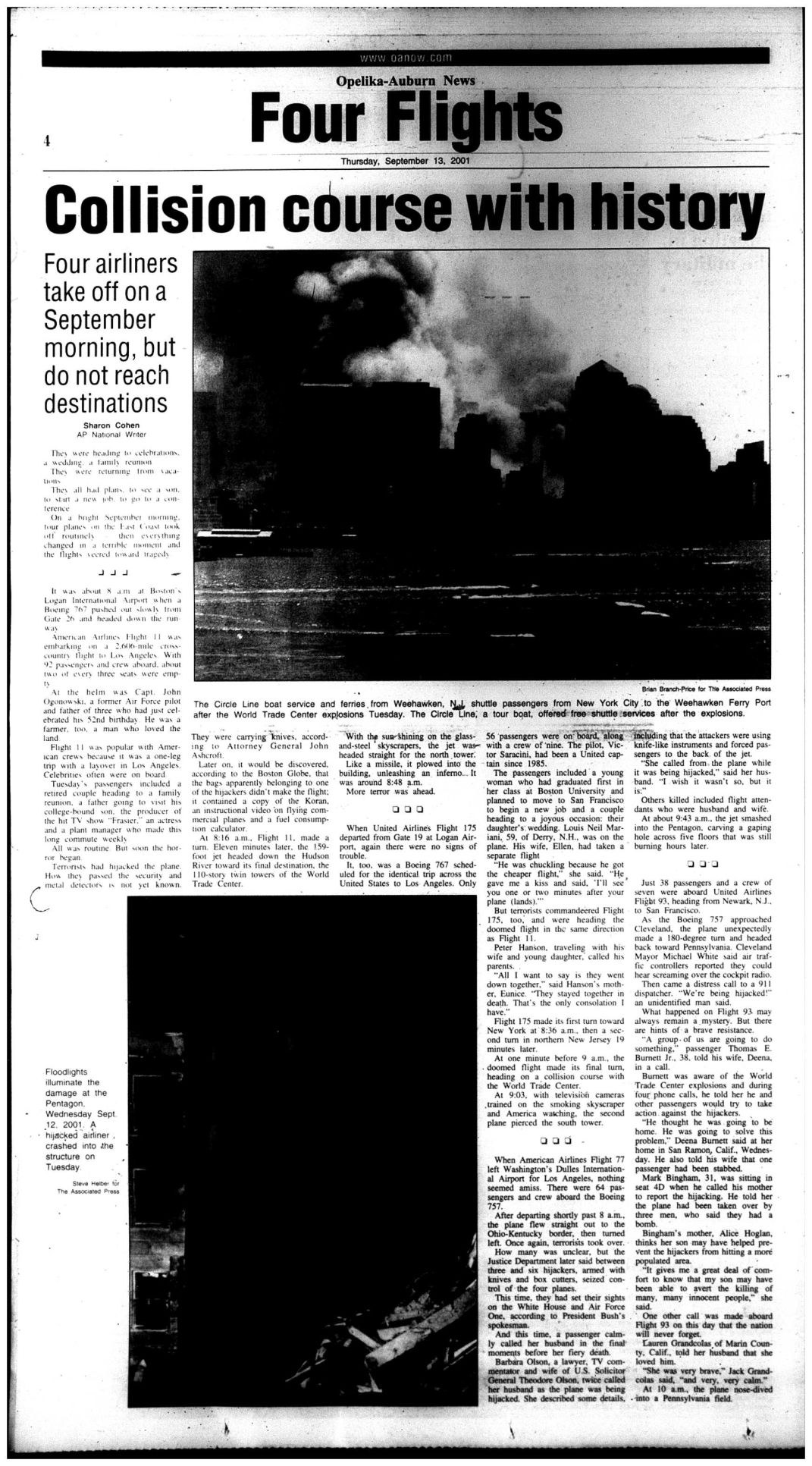 Thursday, Sept. 13, 2001